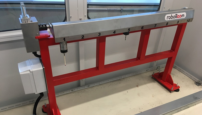 Automated tool changing system SandRob